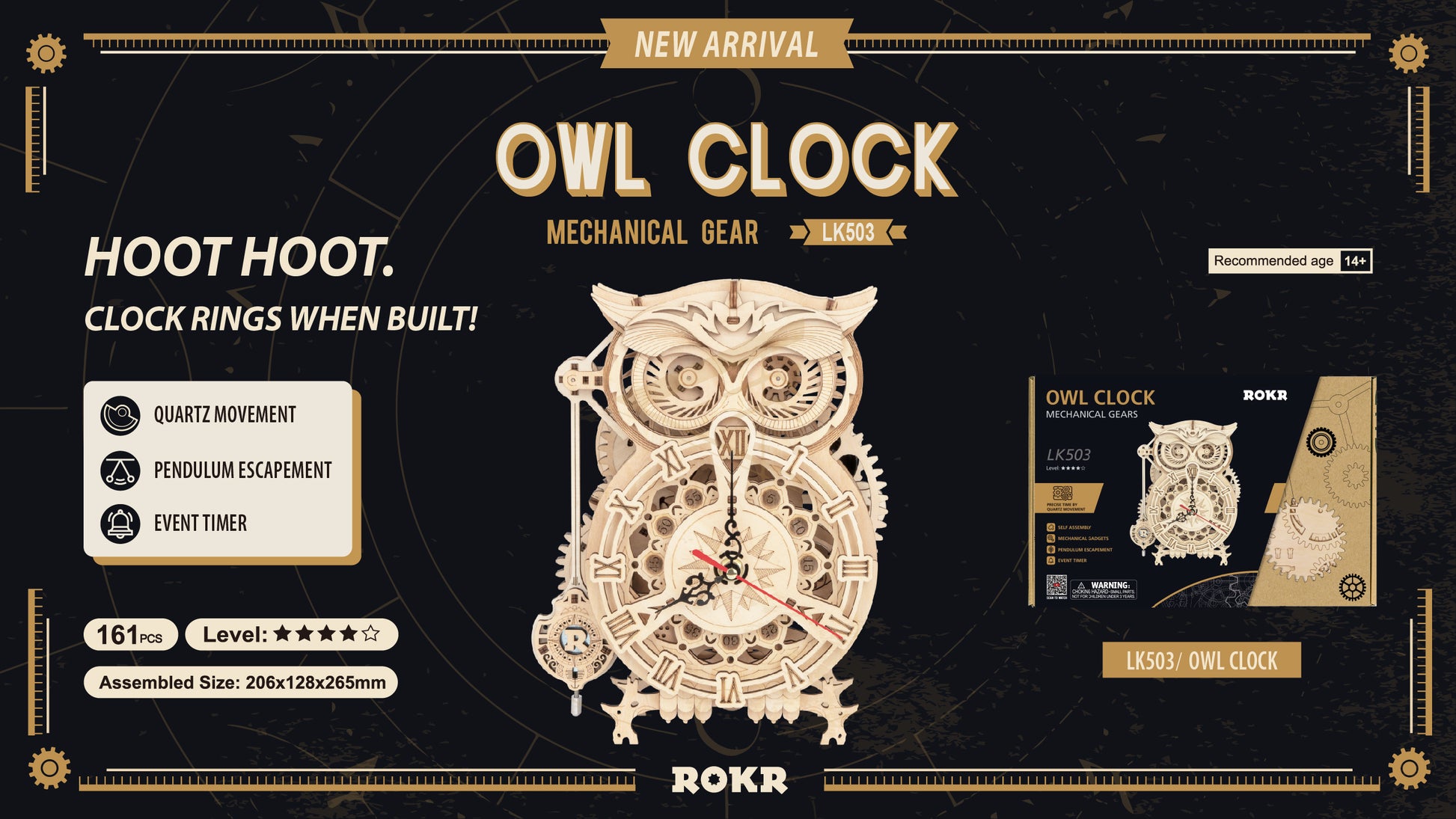 Owl Clock