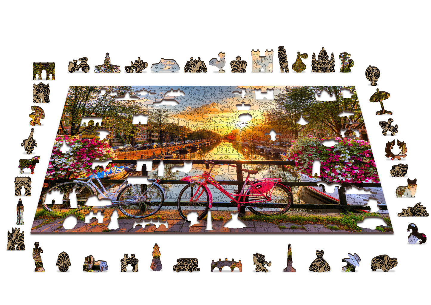 Bicycles of Amsterdam XL 1010 Puzzle