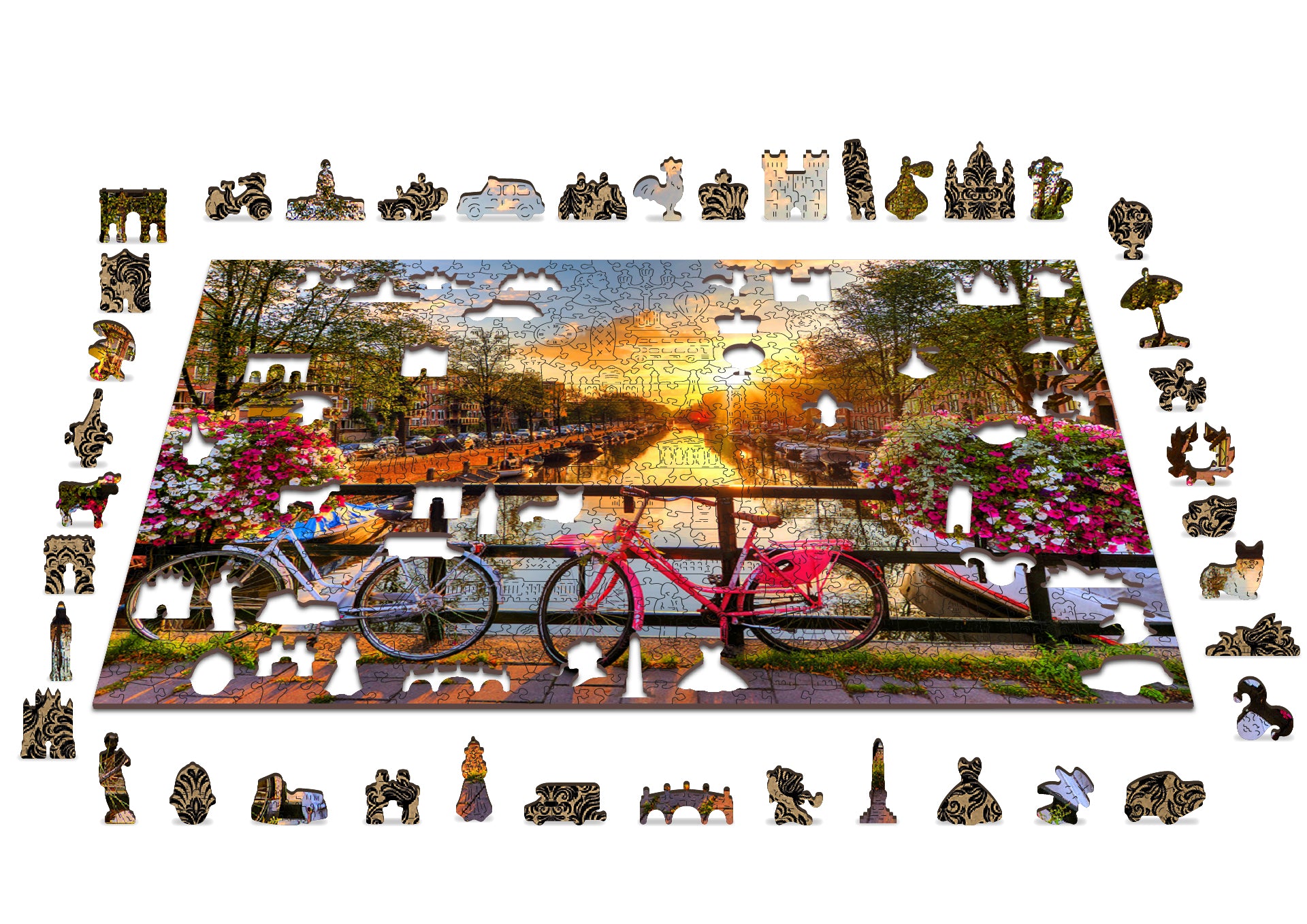 Bicycles of Amsterdam XL 1010 Puzzle