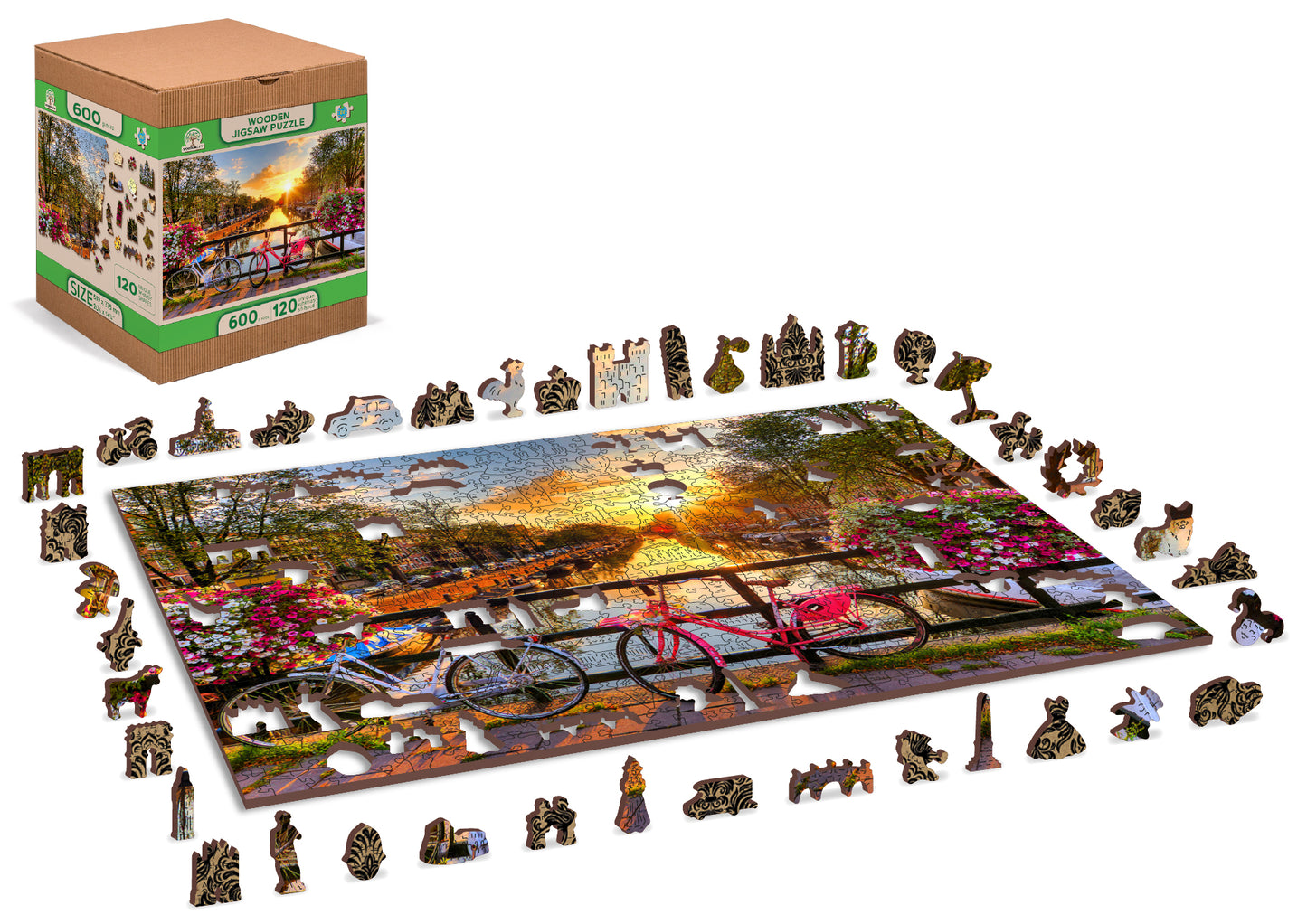 Bicycles of Amsterdam XL 1010 Puzzle