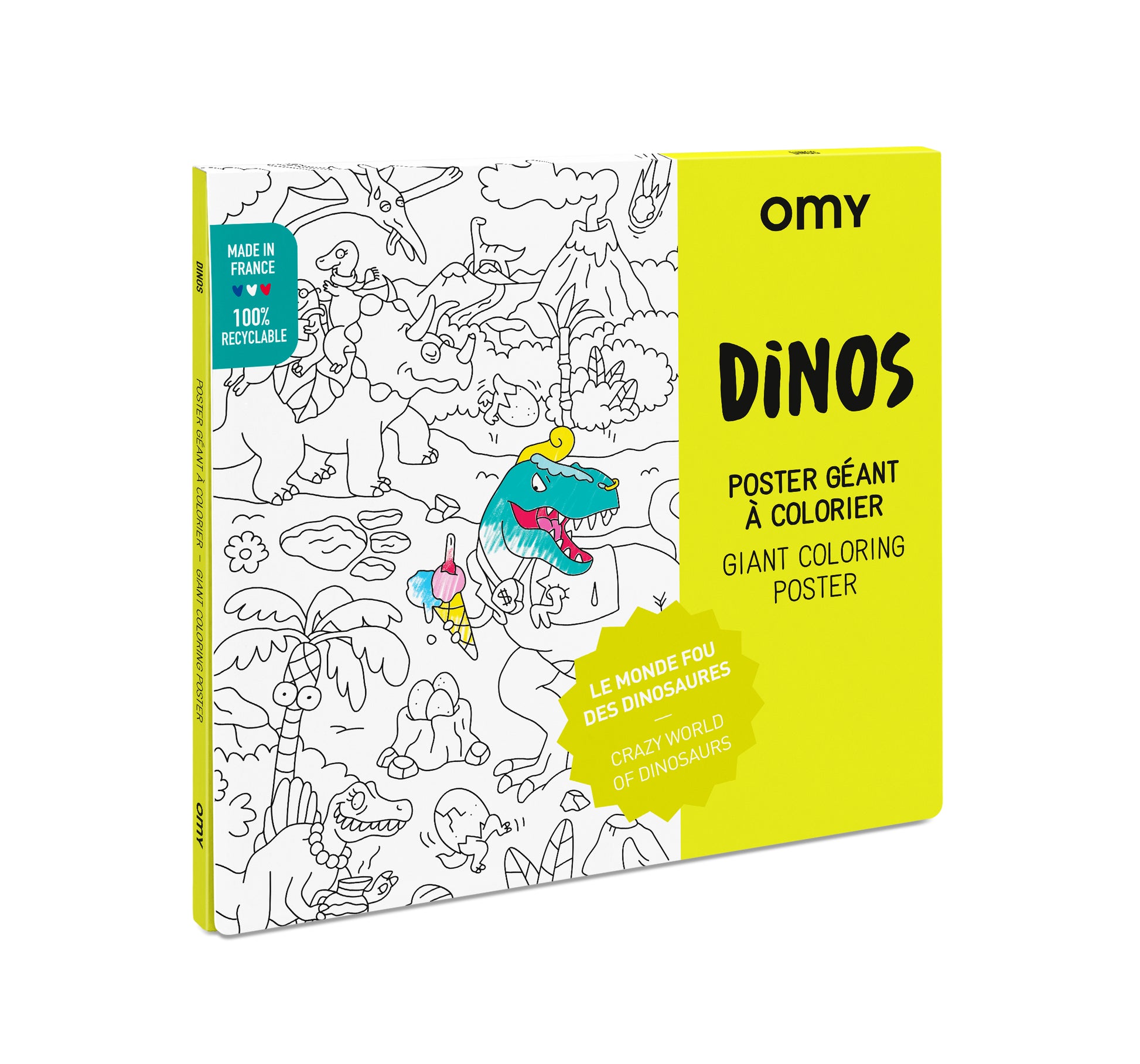Dino - Giant Coloring Poster
