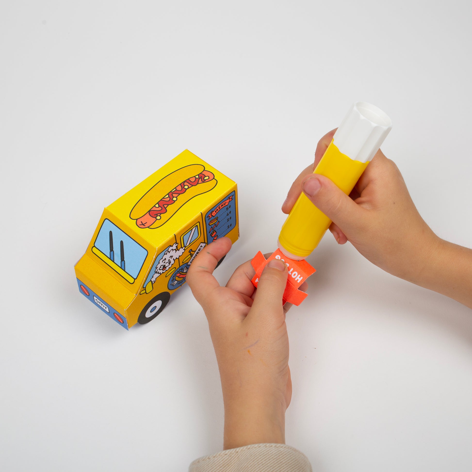 Vroom Paper Toy