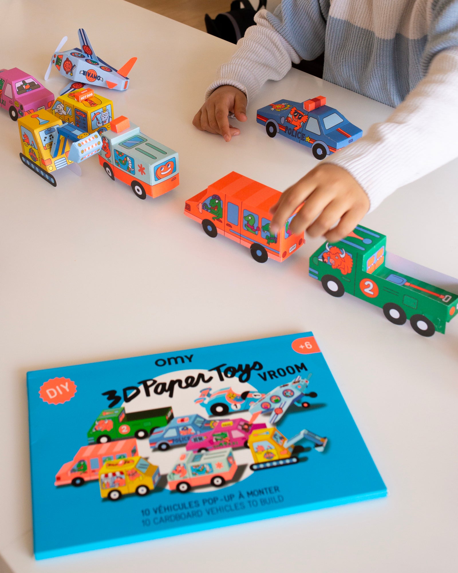 Vroom Paper Toy