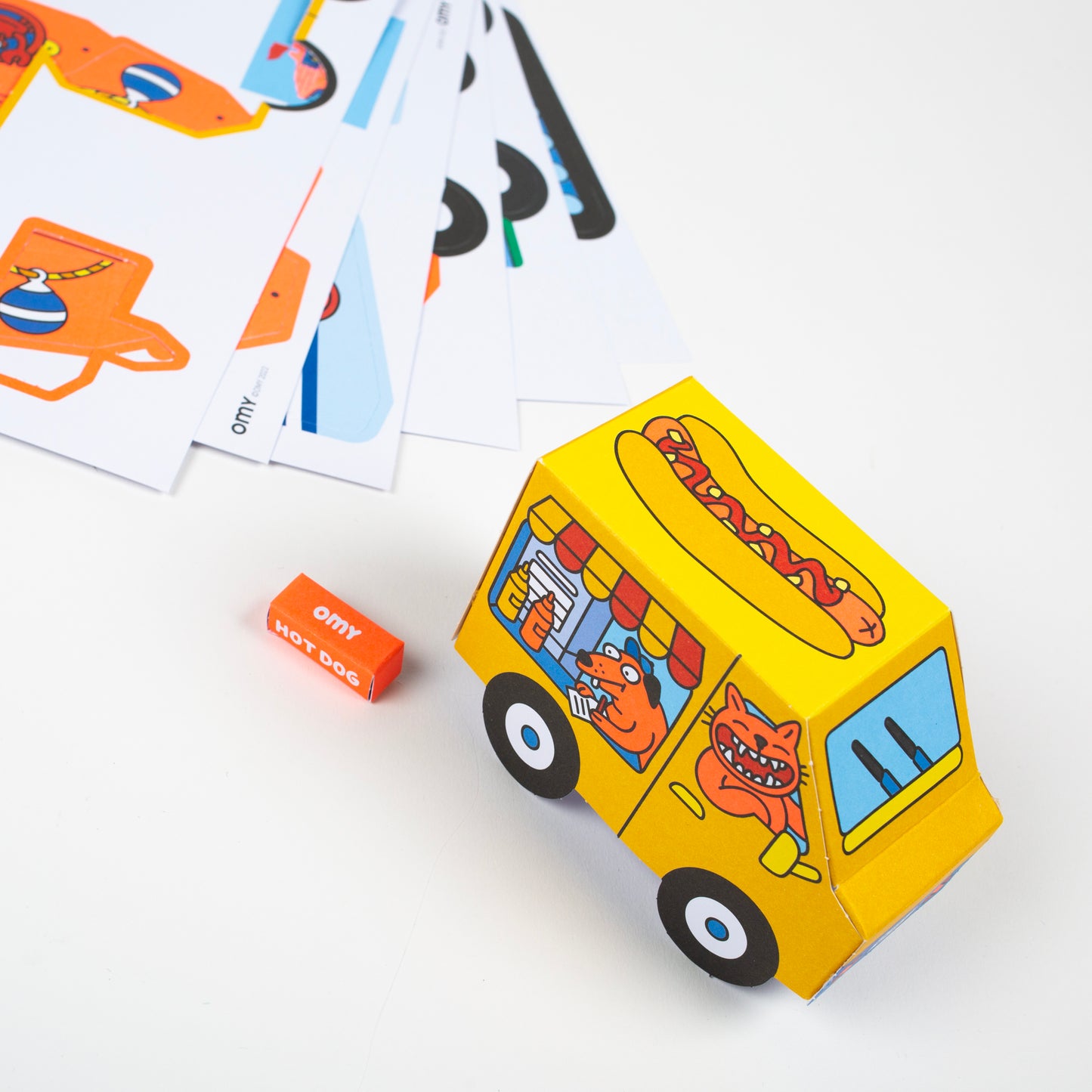 Vroom Paper Toy