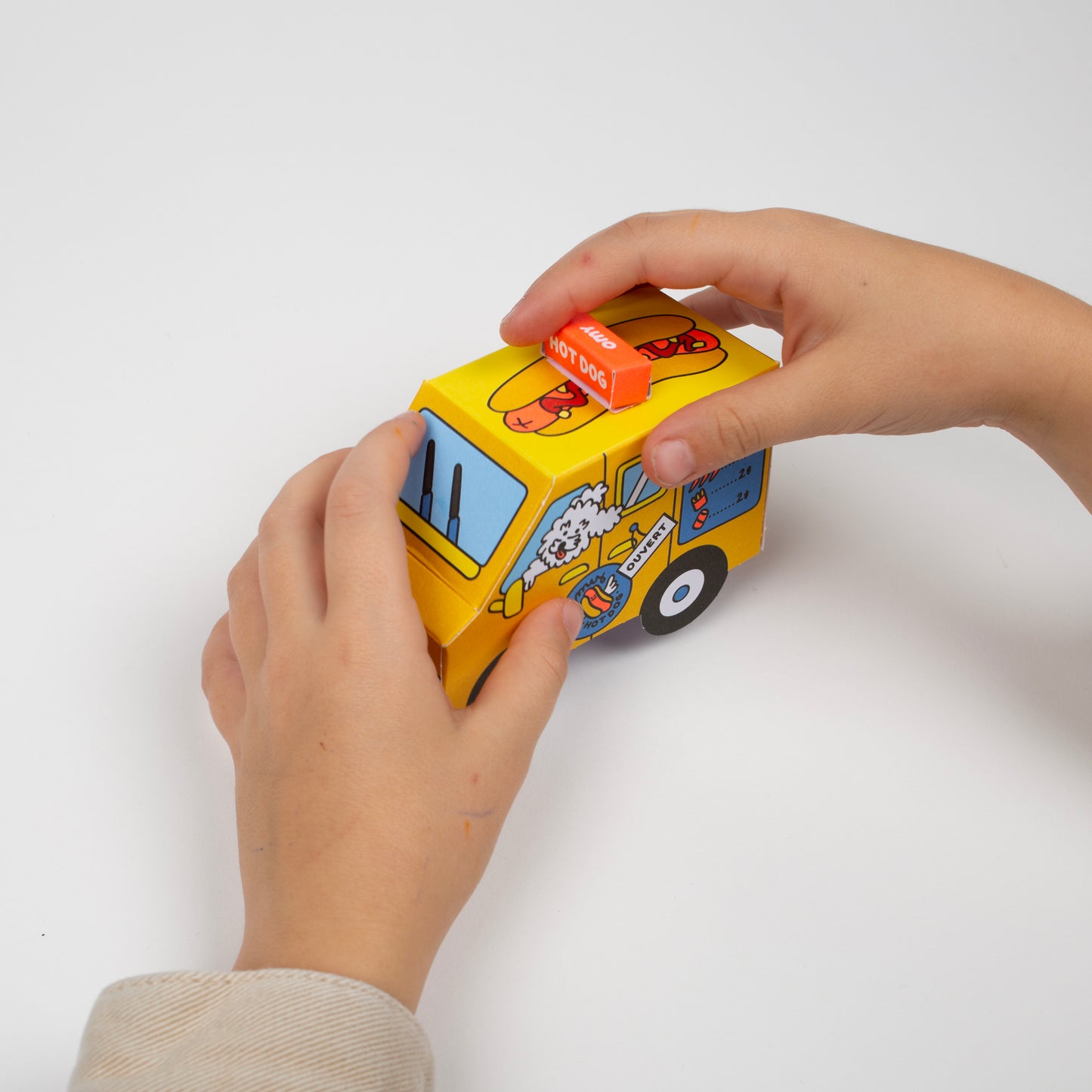 Vroom Paper Toy