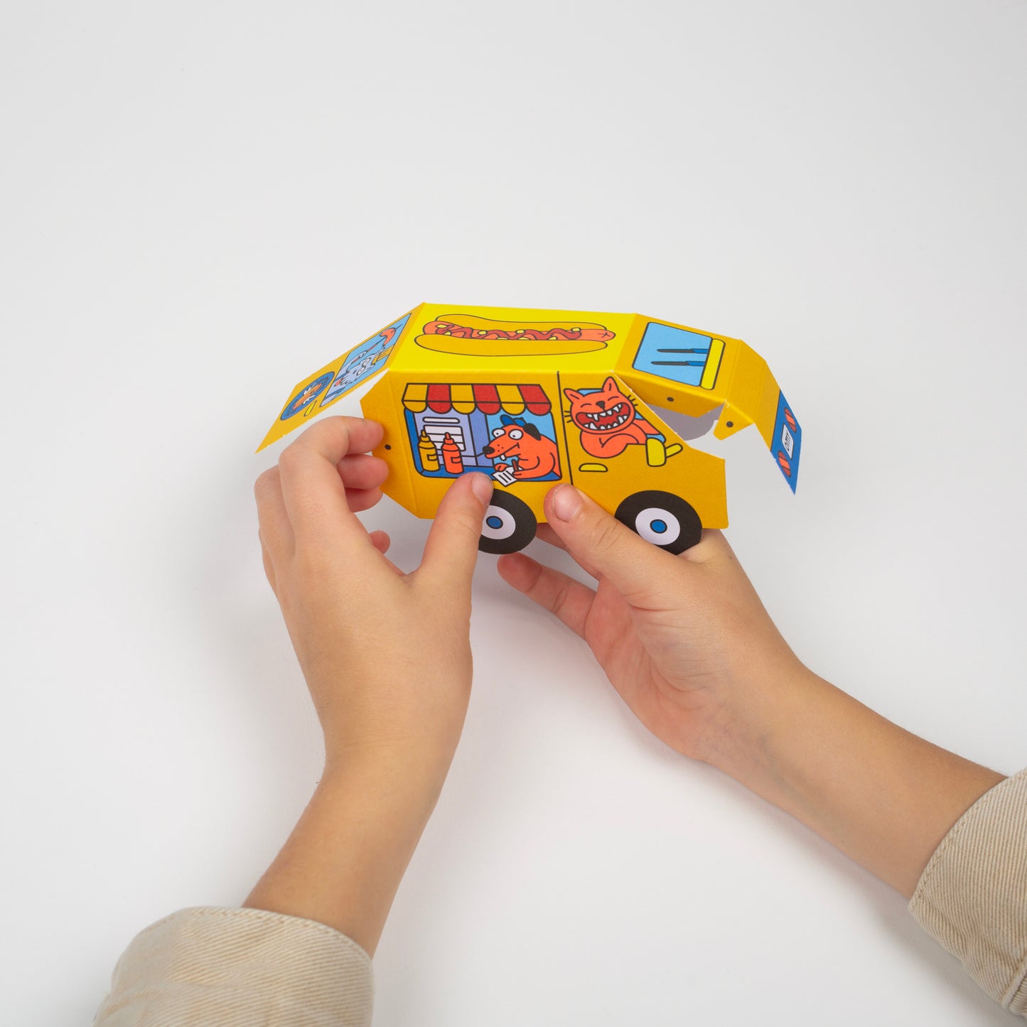 Vroom Paper Toy