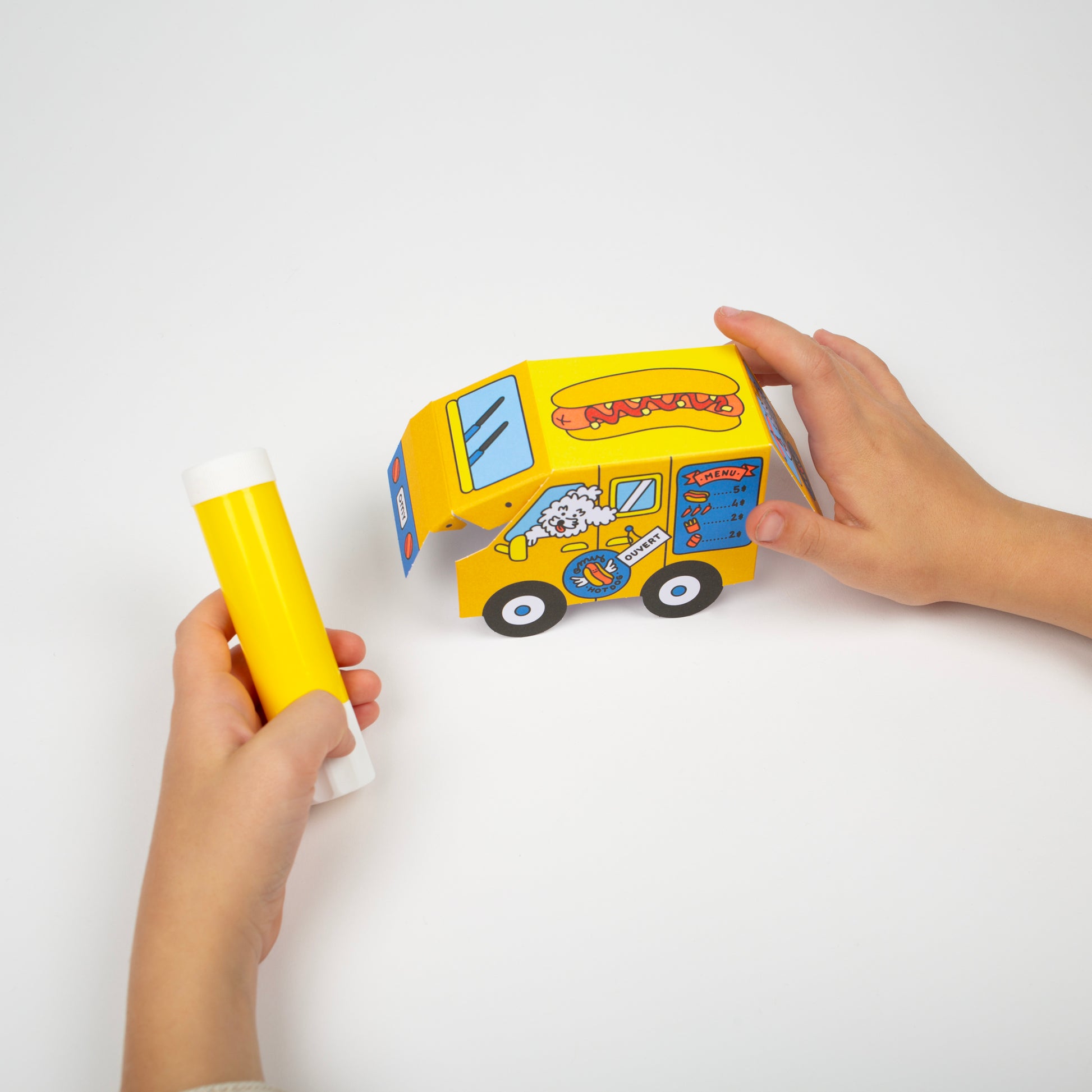 Vroom Paper Toy