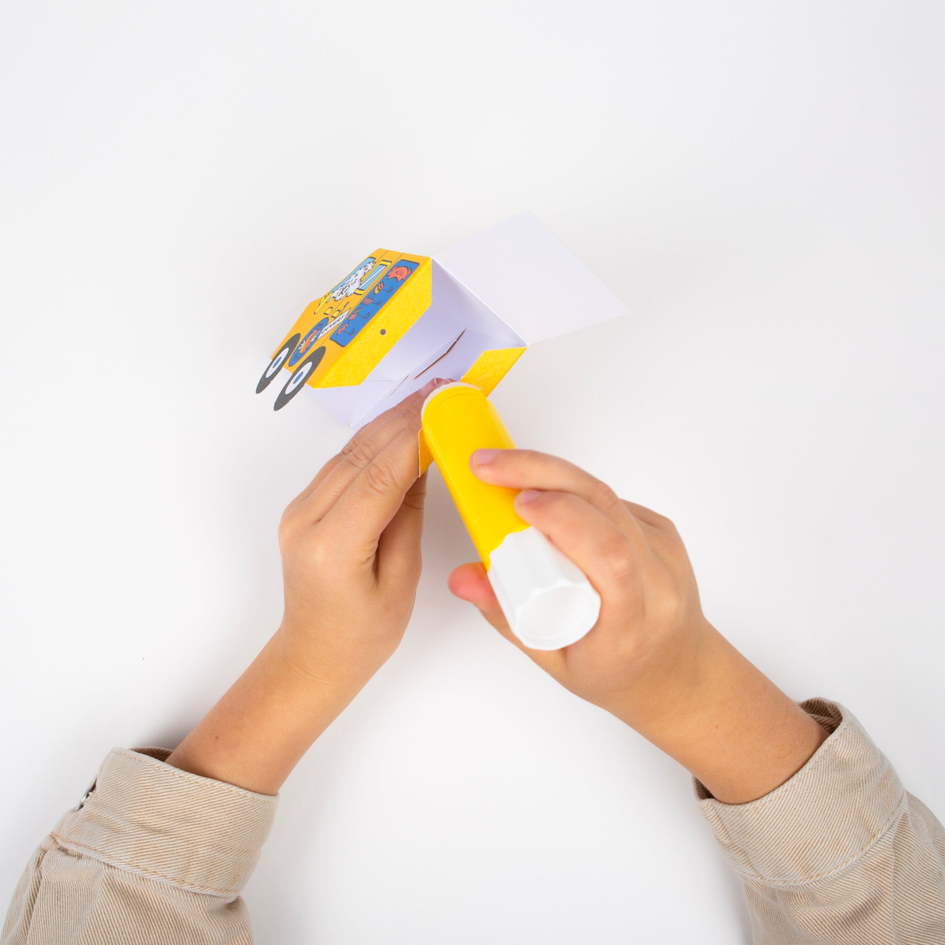 Vroom Paper Toy