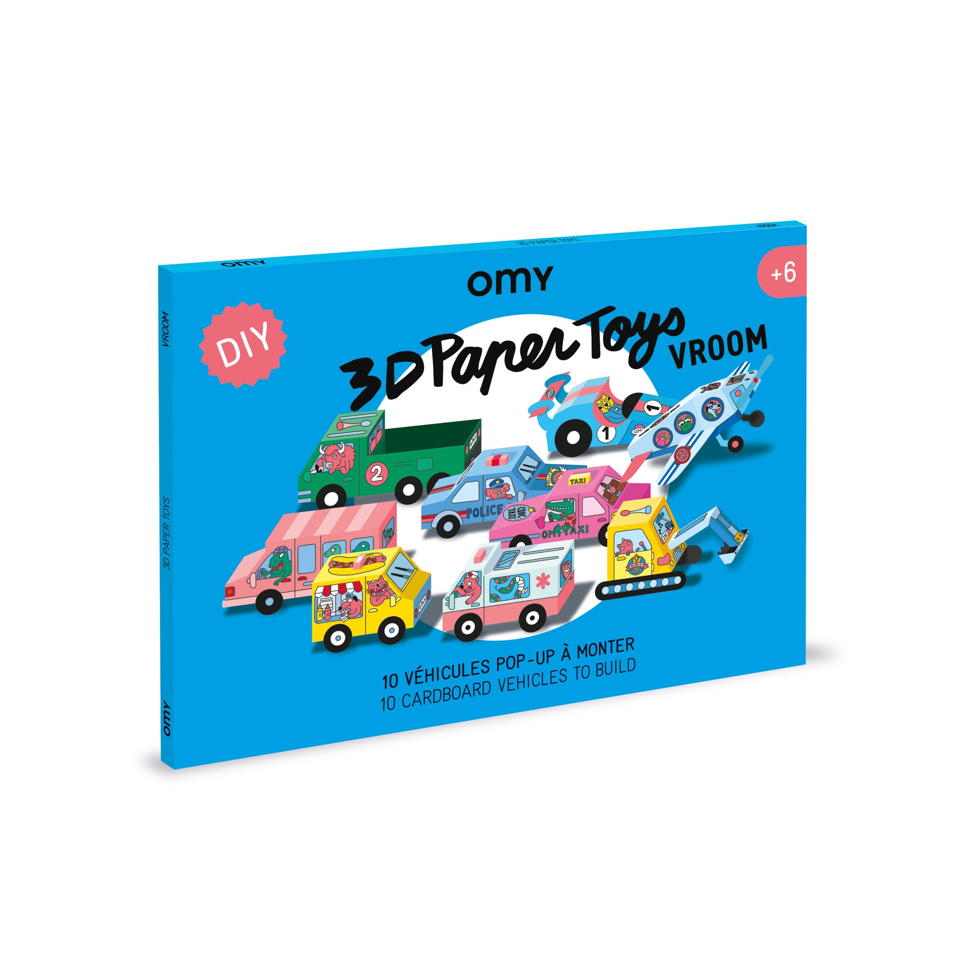 Vroom Paper Toy