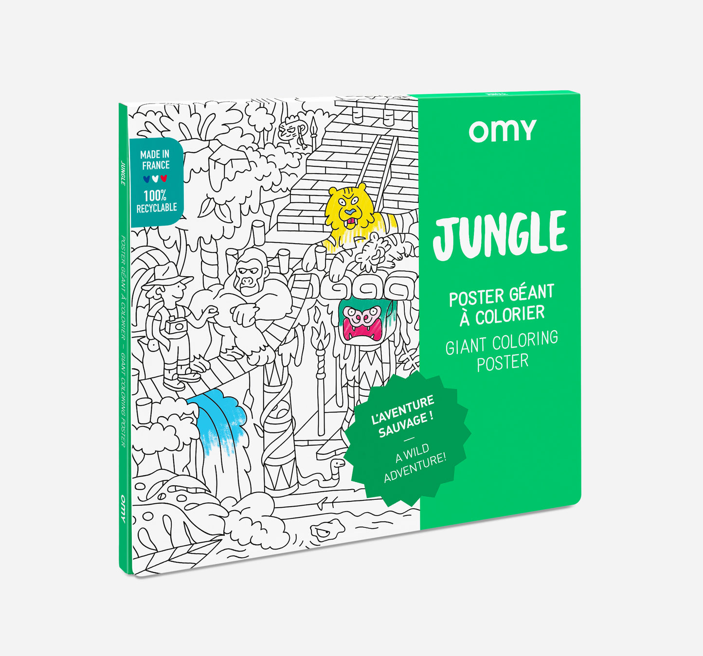 Jungle - Giant Coloring Poster