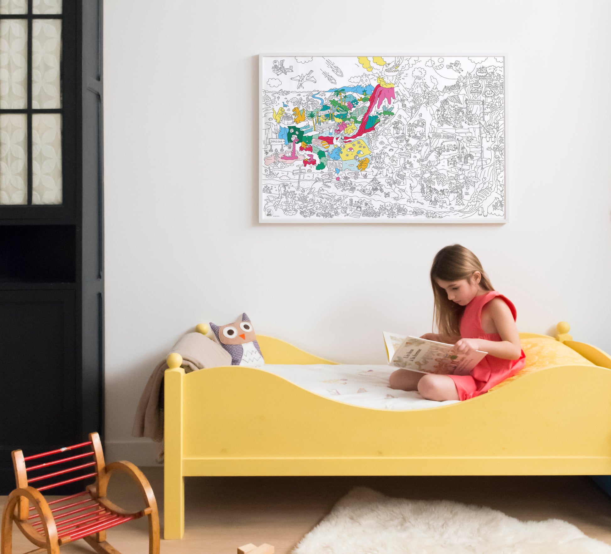 Dino - Giant Coloring Poster