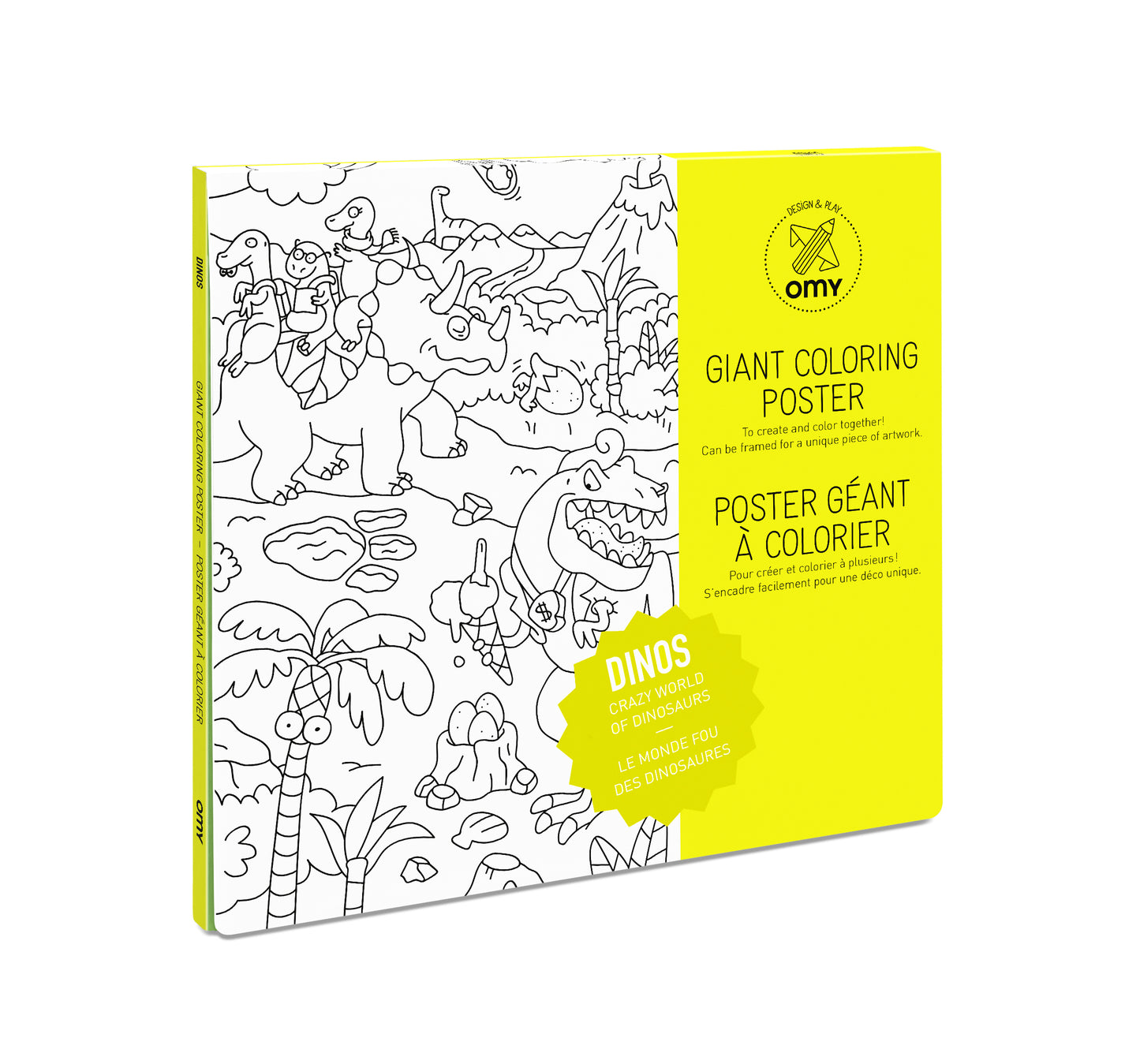 Dino - Giant Coloring Poster