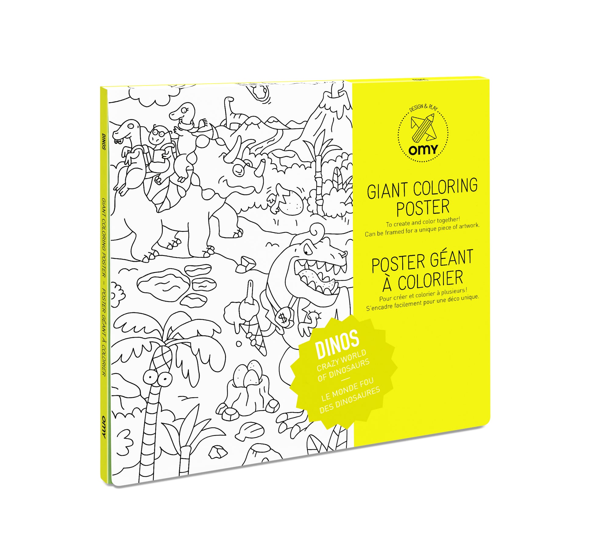 Dino - Giant Coloring Poster