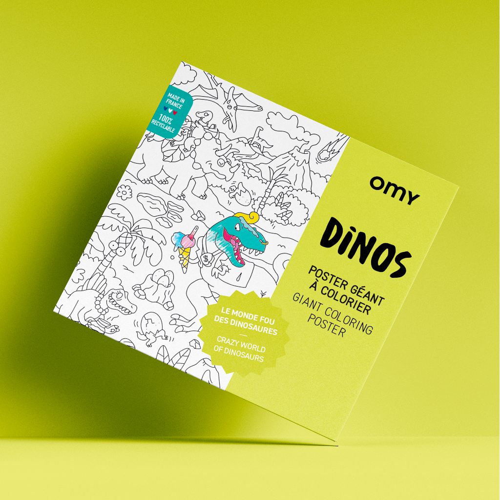 Dino - Giant Coloring Poster