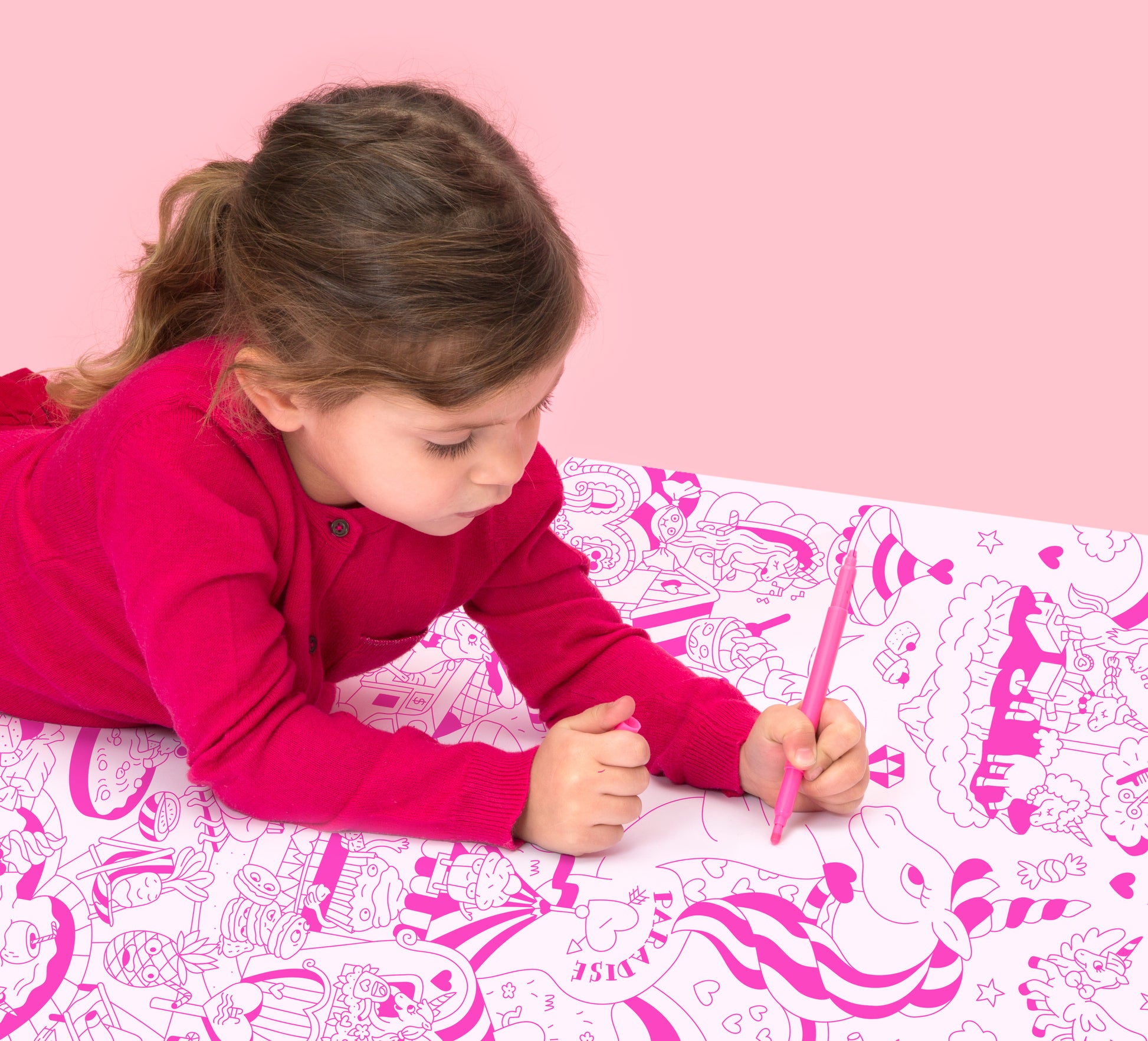 Lily - Giant Coloring Poster