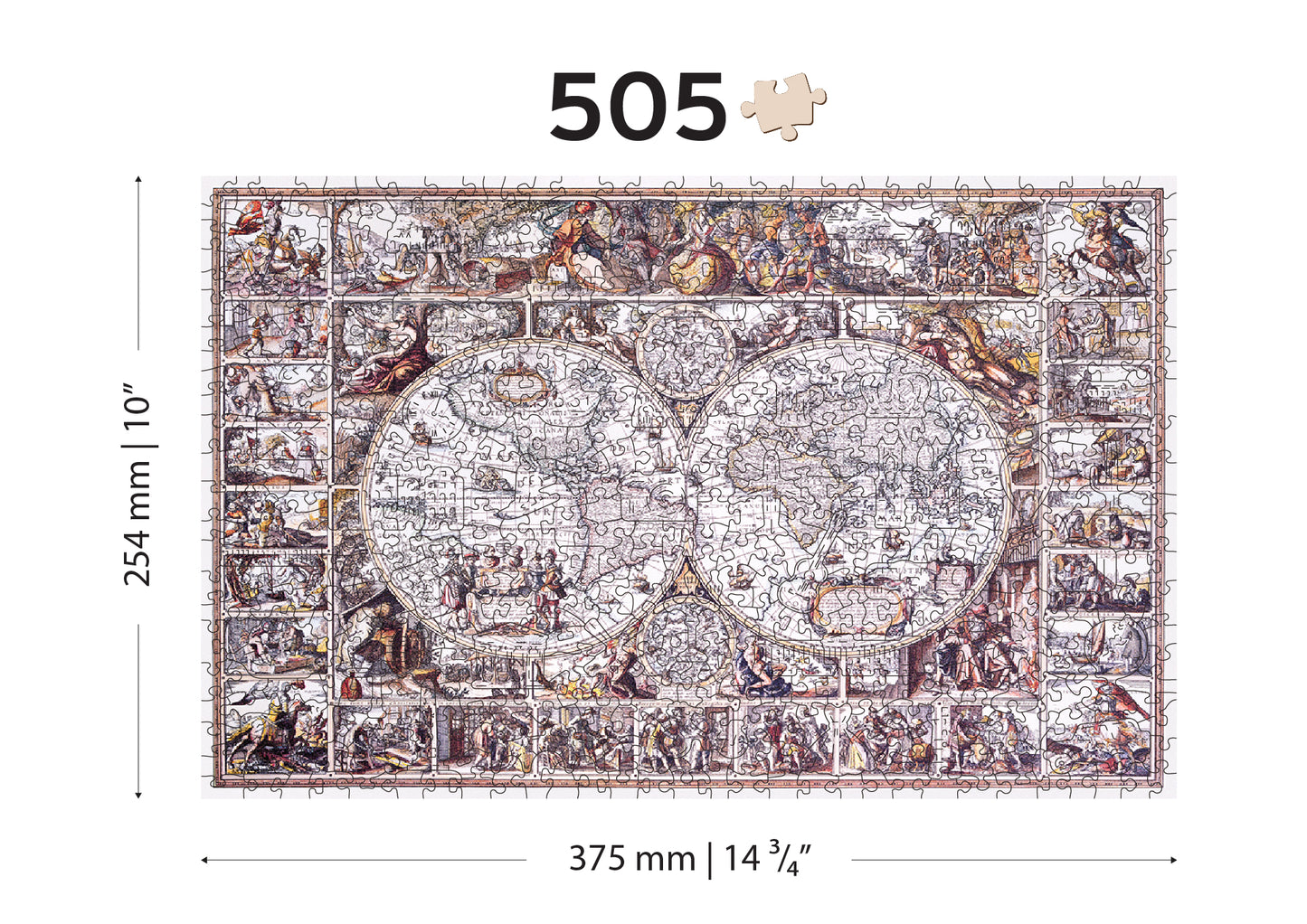 The Age of Exploration Map L 505 Puzzle