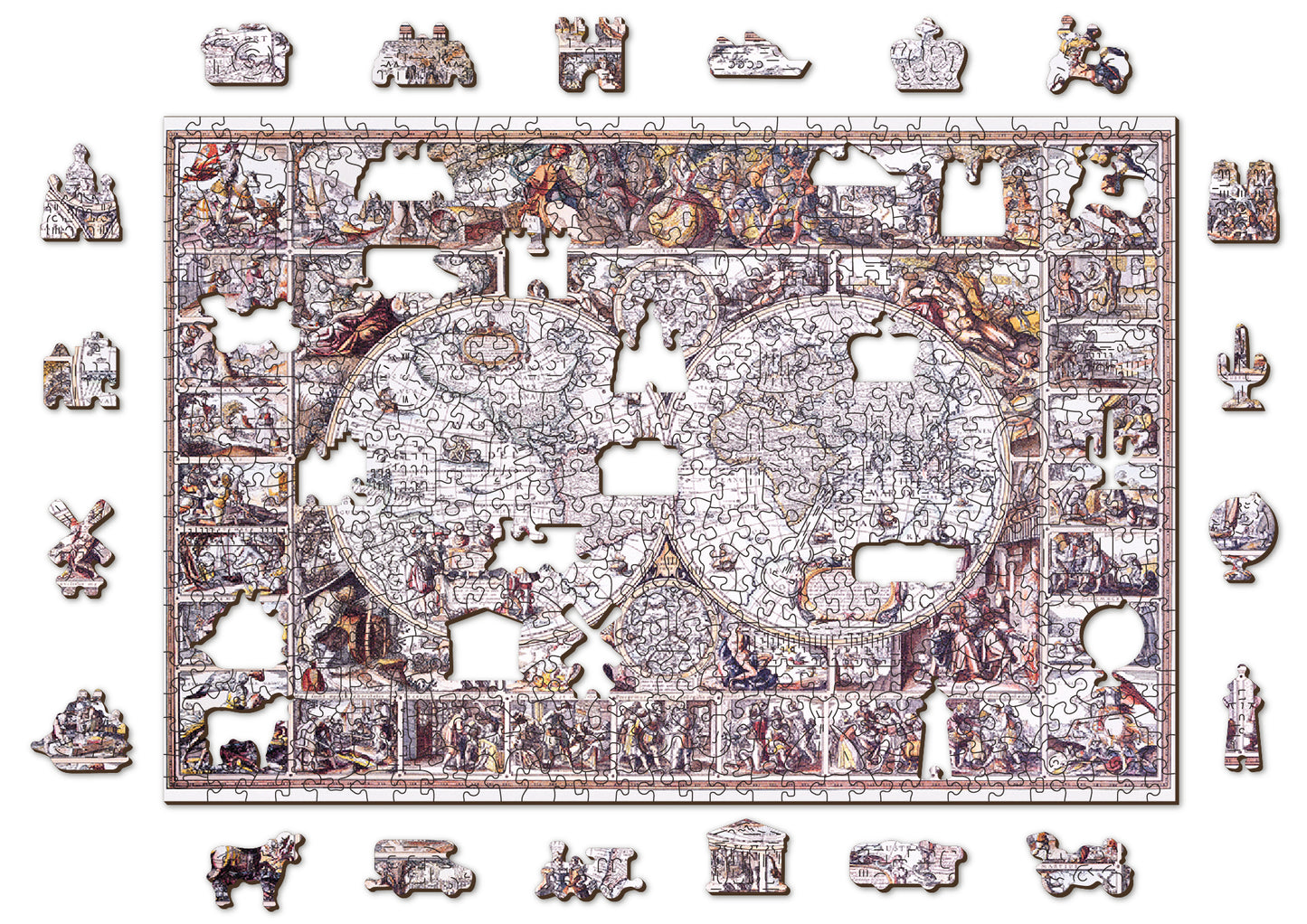 The Age of Exploration Map L 505 Puzzle