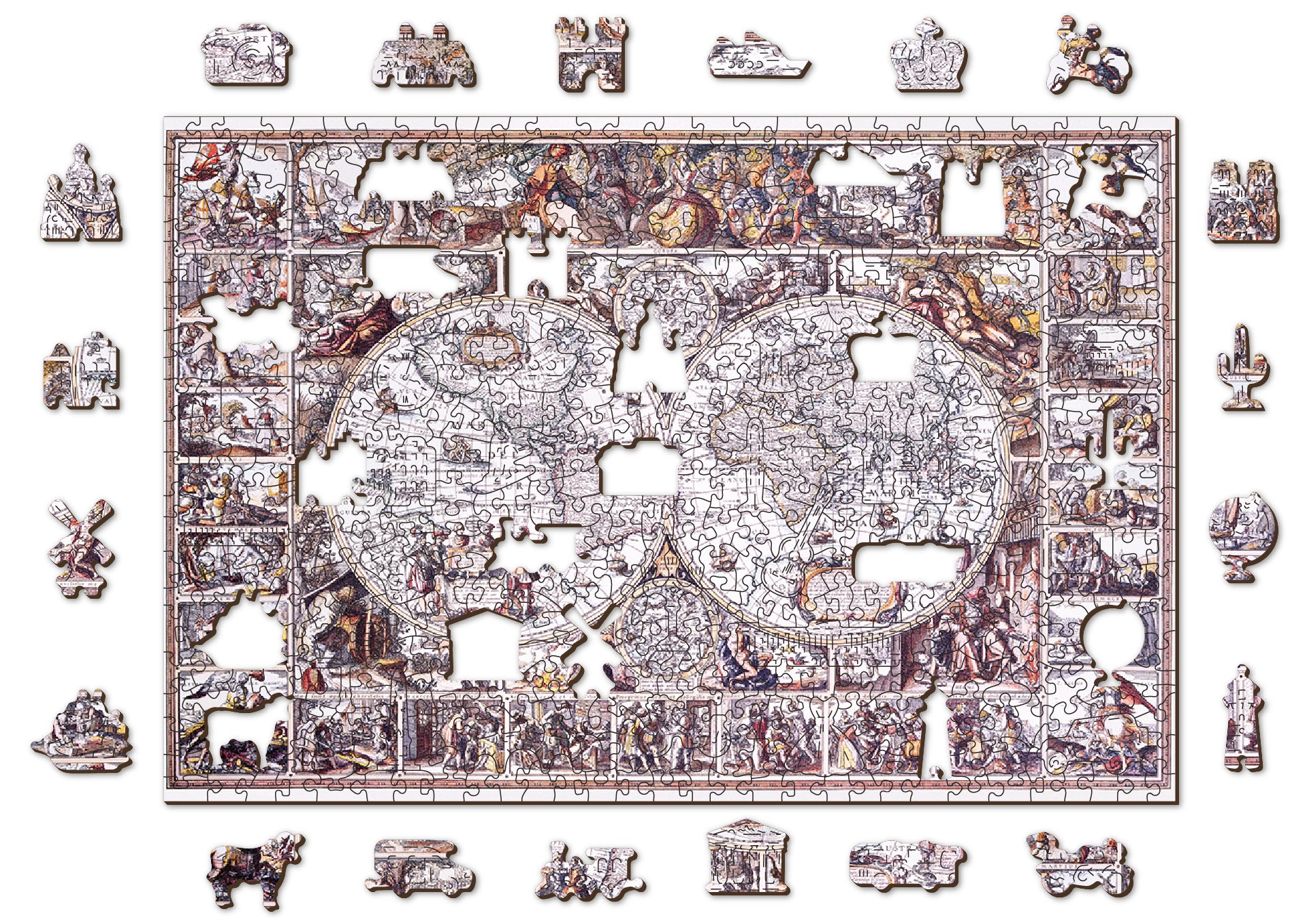 The Age of Exploration Map L 505 Puzzle