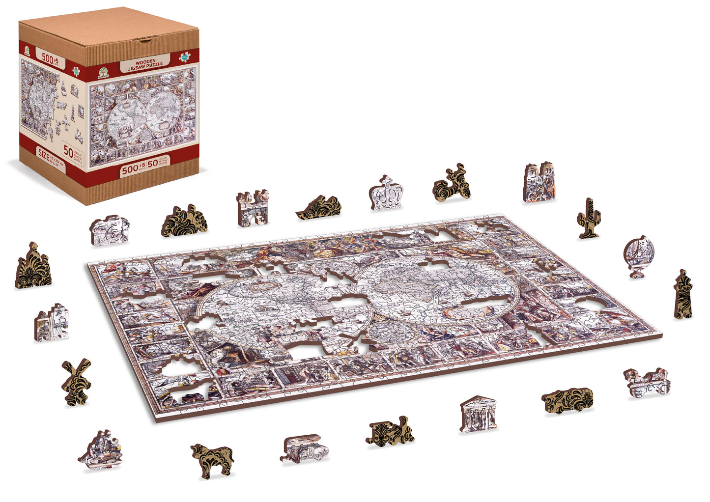 The Age of Exploration Map L 505 Puzzle