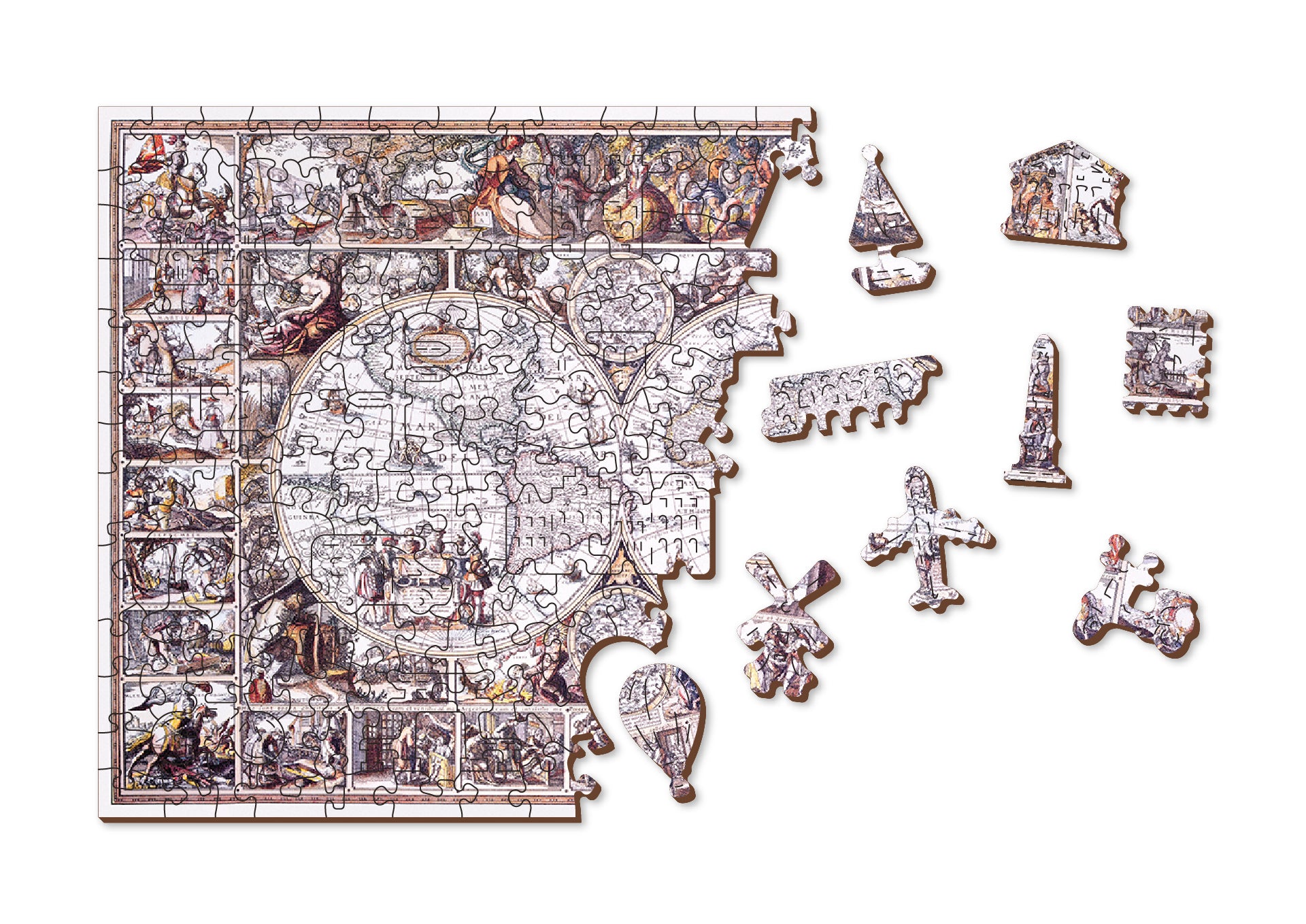 The Age of Exploration Map L 505 Puzzle