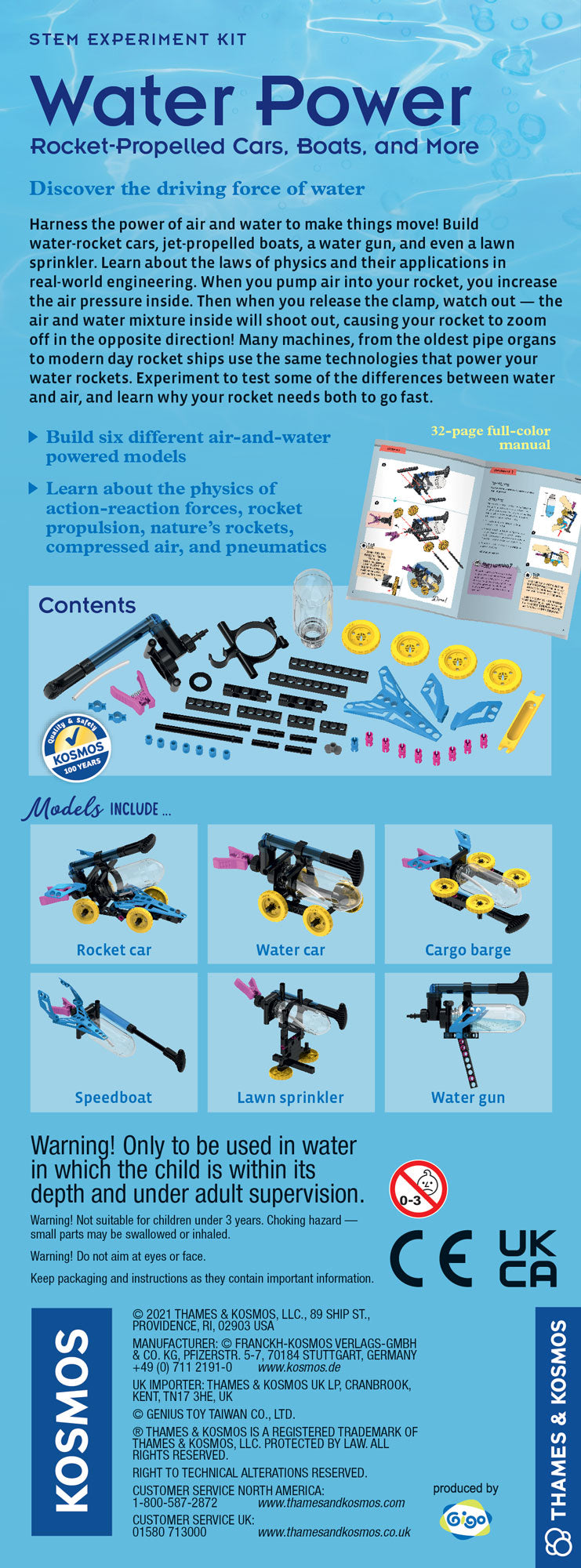 Water Rocket Propelled Vehicles