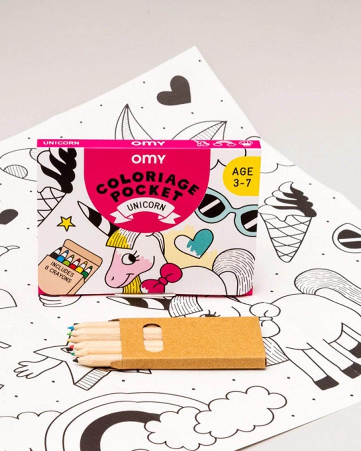 Unicorn - Coloring Pocket