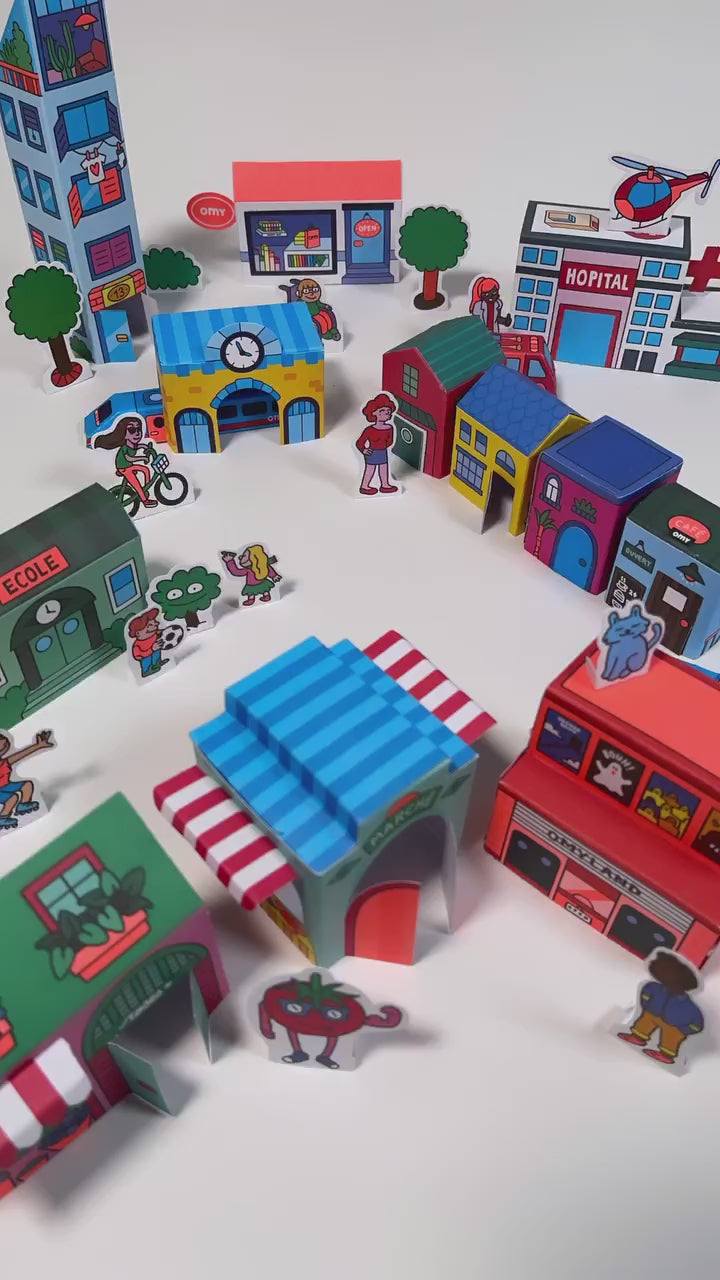 Vroom Paper Toy