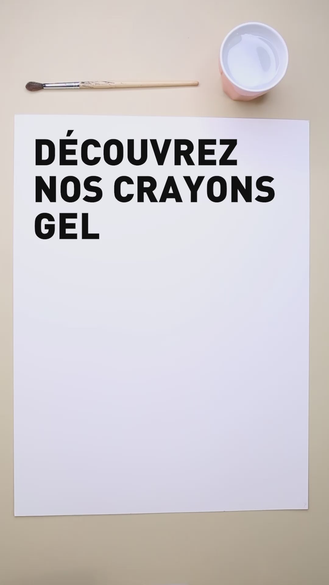 Crayons Gels